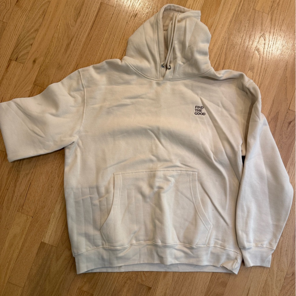 Find the Good Essentials Cream Hoodie NWOT
